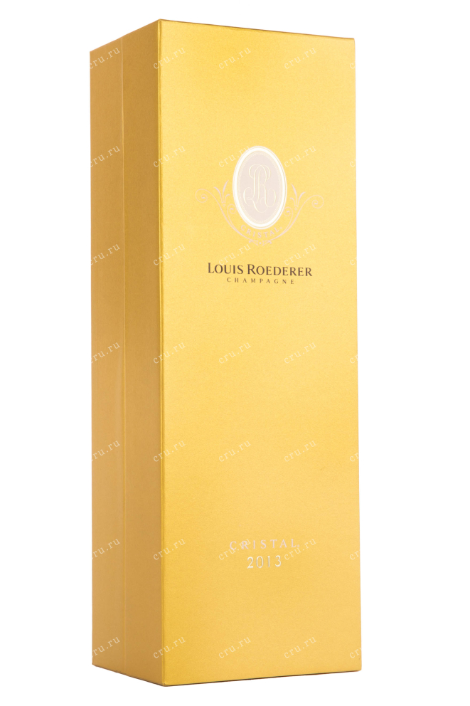 Подарочная коробка игристого вина Louis Roederer Cristal gift box 2013 0.75 л