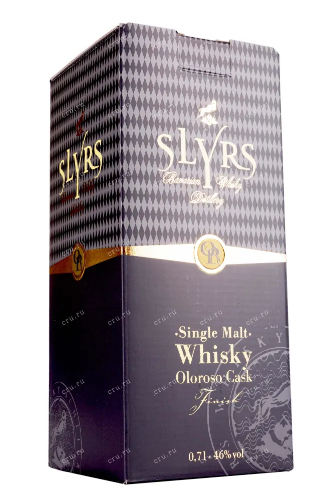 Подарочная коробка Slyrs Oloroso Cask gift box 0.7 л