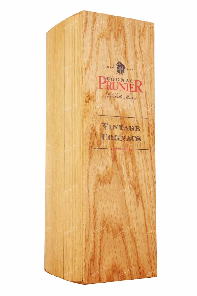 Деревянная коробка Prunier Fins Bois Vintage 1974 0.7 л