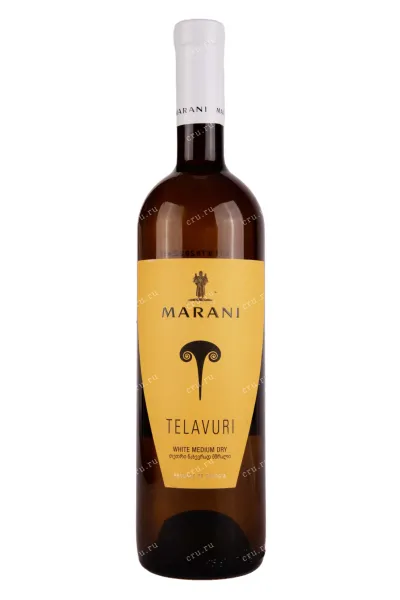 Вино Marani Telavuri White Medium Dry 2022 0.75 л