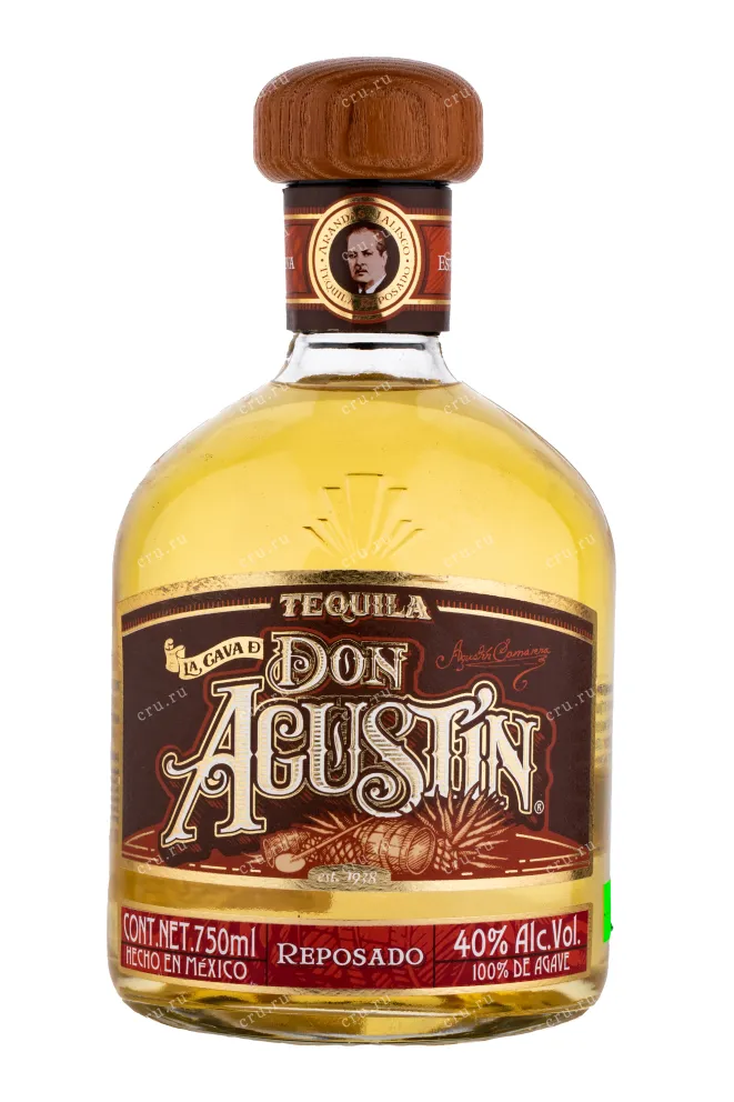 Текила Don Agustin Reposado gift box  0.75 л