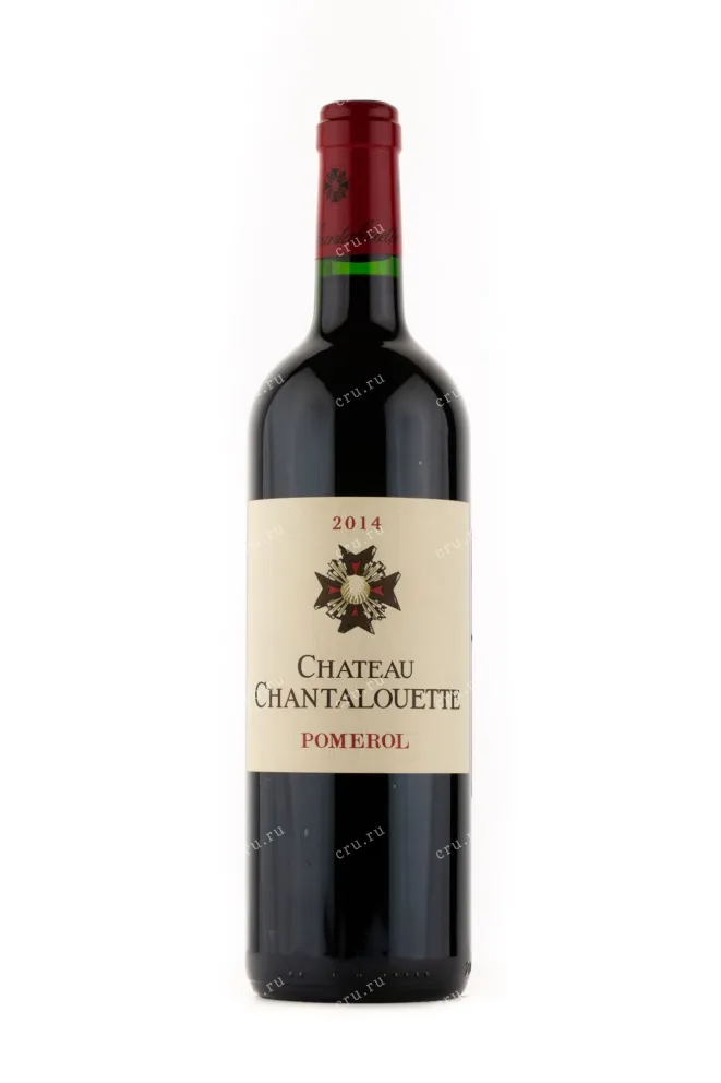 Вино Chateau Chantalouette Pomerol 2014 0.75 л