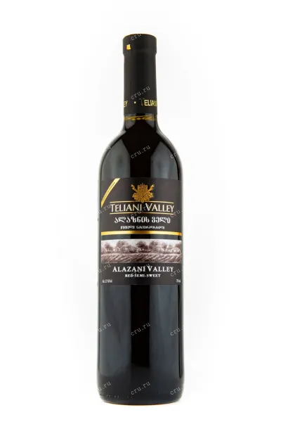 Вино Teliani Valley Alazani Valley Red Semi-Sweet 0.75 л