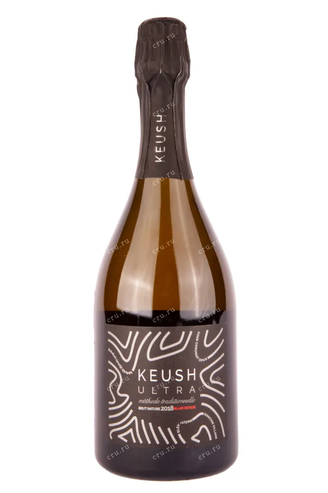 Игристое вино Keush Ultra Blanc de Blancs Extra Brut 2018 0.75 л