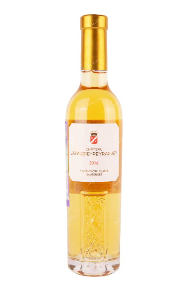 Вино Chateau Lafaurie Peyraguey 1er Grand Cru Classe Sauternes 2016 0.375 л