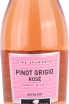 Этикетка Pinot Grigio Rose Spumante Extra Dry 2021 0.75 л