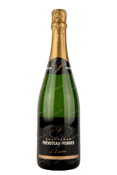 Шампанское Prevoteau-Perrier L'Equilibre Brut 2019 0.75 л