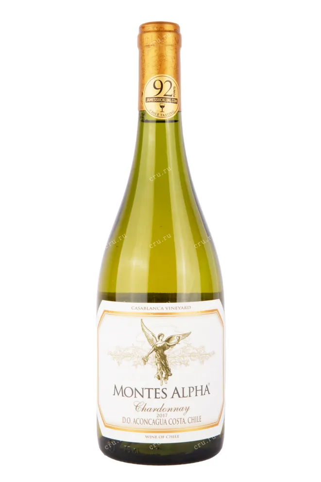 Вино Montes Alpha Chardonnay 2022 0.75 л