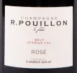 Этикетка игристого вина R. Pouillon Et Fils Premier Cru Rose 0.75 л