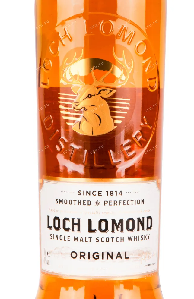 Виски Loch Lomond Original Single Malt, gift box with glass  0.7 л