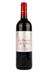 Вино Chateau Lilian Ladouys La Devise de Lilian 2012 0.75 л