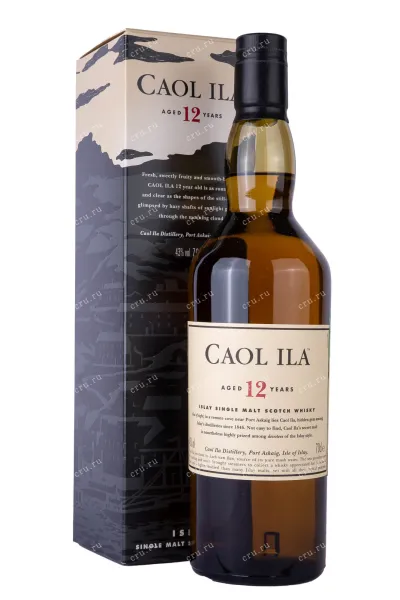 Виски Caol Ila 12 years old with gift box  0.7 л