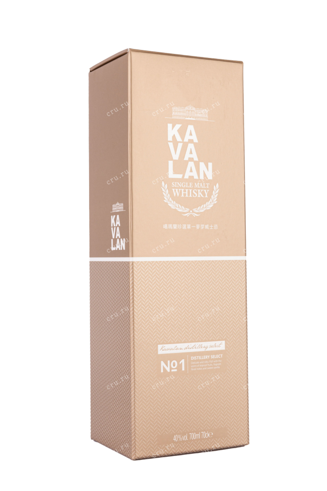 Подарочная коробка Kavalan Distillery Select #1 with gift box 0.7 л
