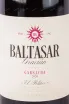 Этикетка Baltasar Gracian El Politico Garnacha 2020 0.75 л