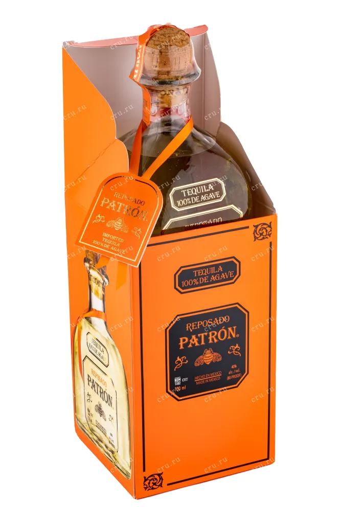 Текила Patron Reposado in gift box  0.7 л