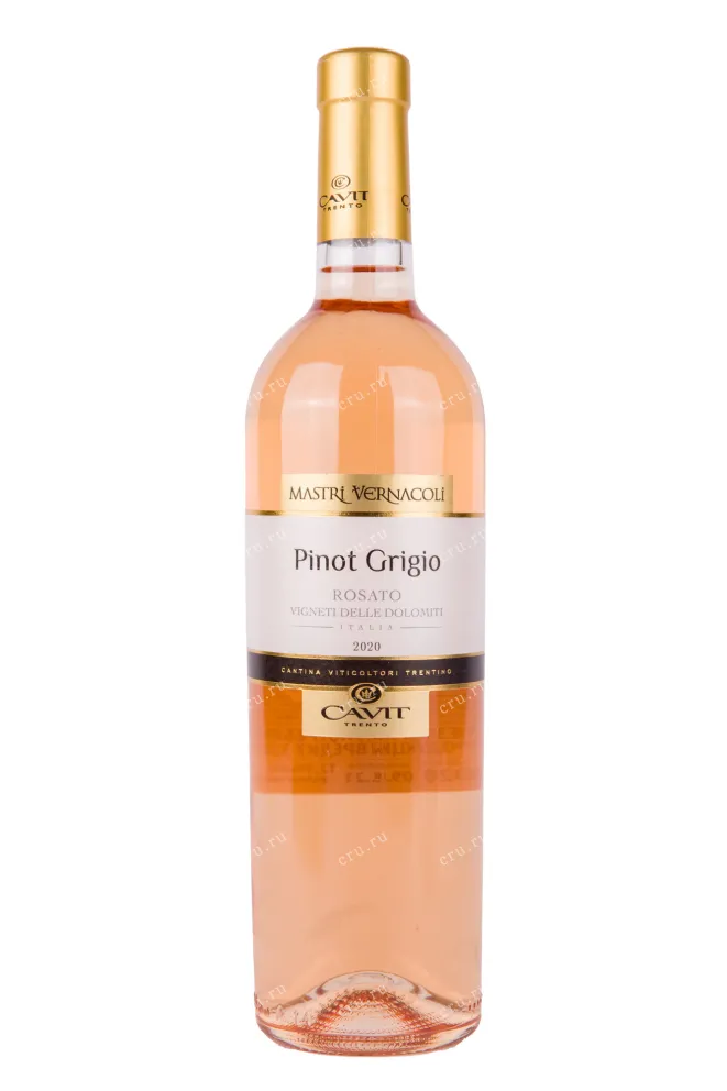 Вино Mastri Vernacoli Pinot Grigio Rosato 2021 0.75 л