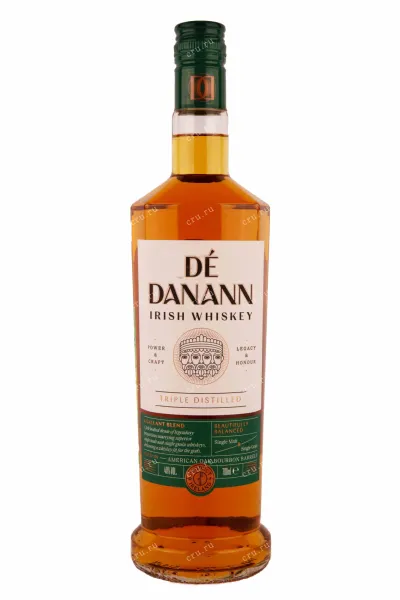 Виски De Danann Irish Whiskey  0.7 л