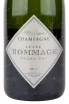 Этикетка игристого вина RL Legras Cuvee Hommage Grand Cru 0.75 л