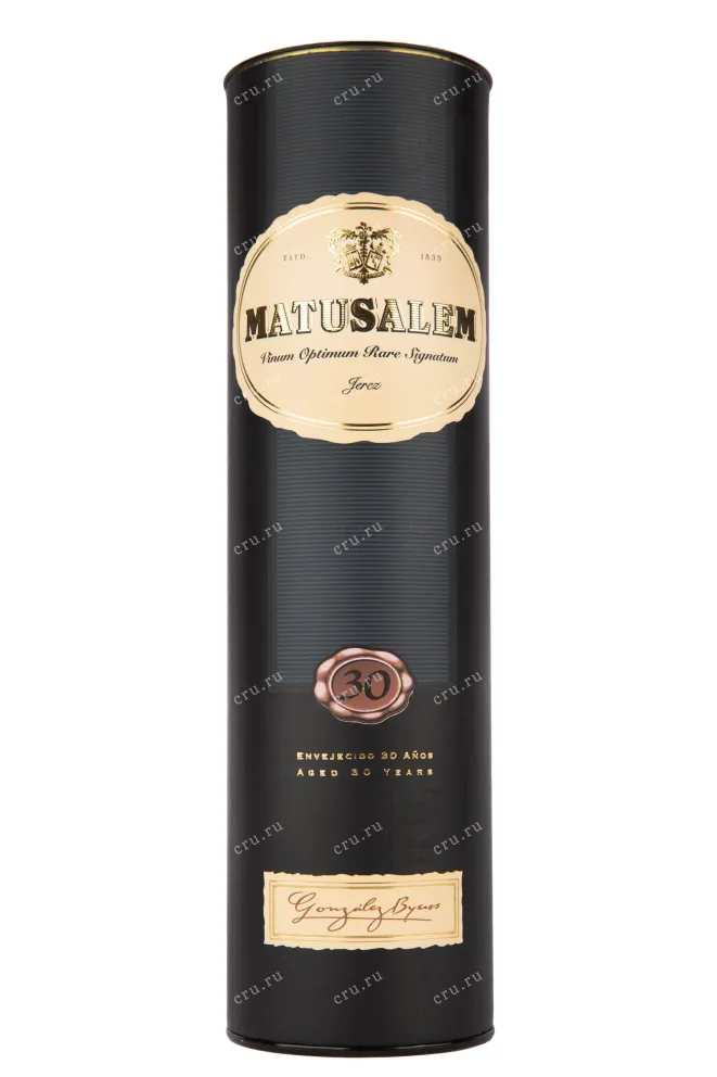 Херес Gonzalez Byass Matusalem Oloroso 30 Years Old in tube 1989 0.75 л