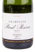 Этикетка игристого вина Paul Bara Brut Reserve Grand Cru 0.375 л