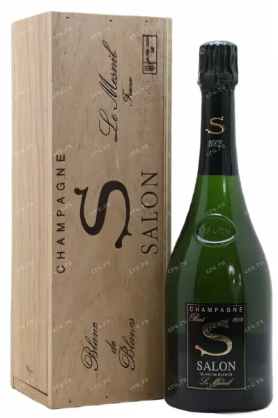 Шампанское Salon Le Mesnil Blanc de Blancs 2002 0.75 л