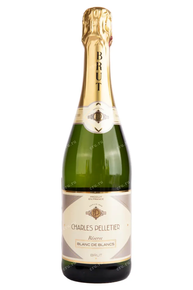 Игристое вино Charles Pelletier Reserve Blanc de Blancs Brut  0.75 л