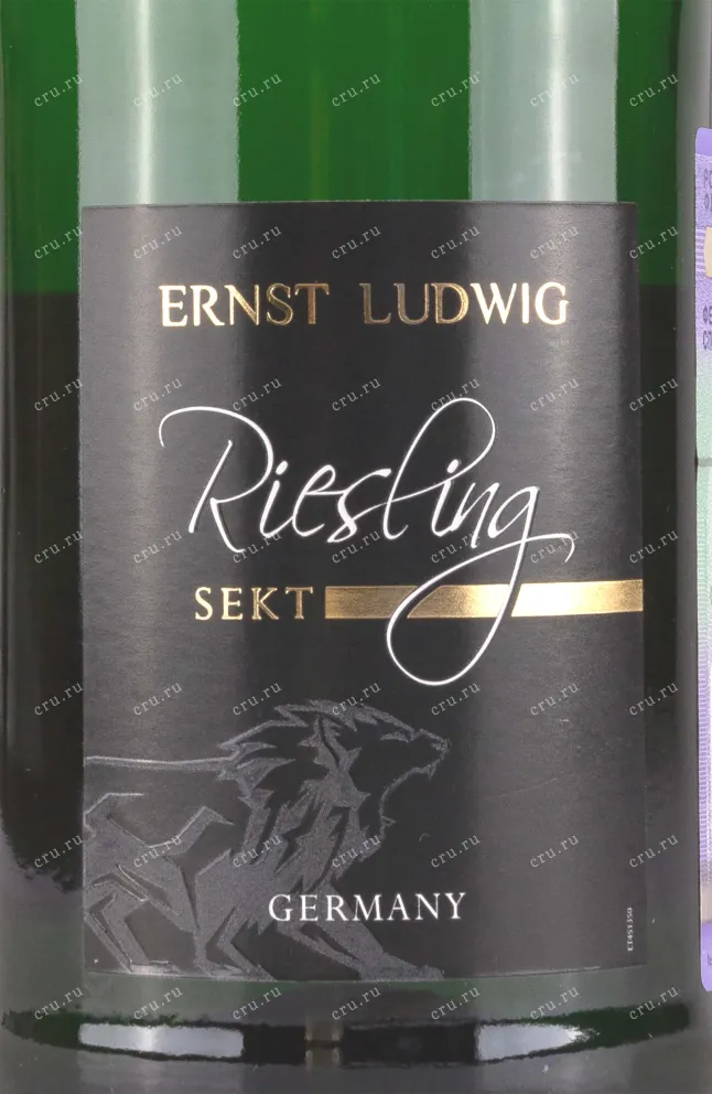 Этикетка Ernst Ludwig Riesling Sekt Troken 0.75 л