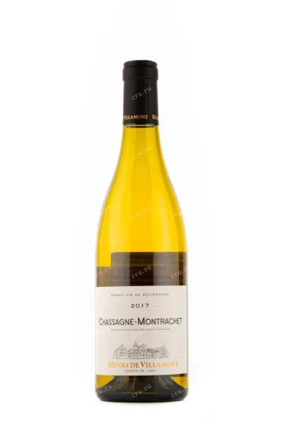 Вино Henri De Villamont Chassagne-Montrachet 2017 0.75 л
