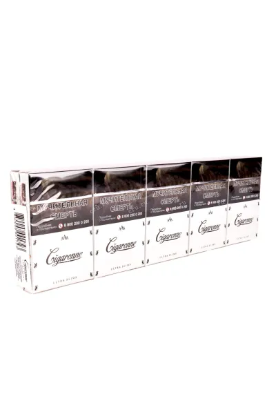 Сигареты Cigaronne Ultra Slims White 