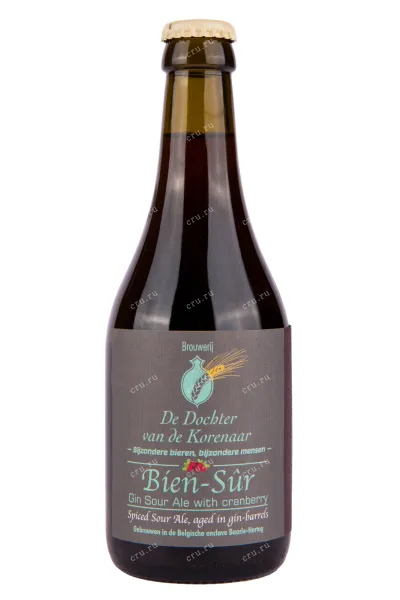 Пиво Brouwerij De Dochter van de Korenaar Bien-Sur Cranberry  0.33 л