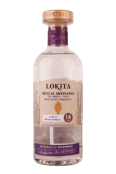 Мескаль Lokita Mezcal Madrecuixe 14 years  0.7 л