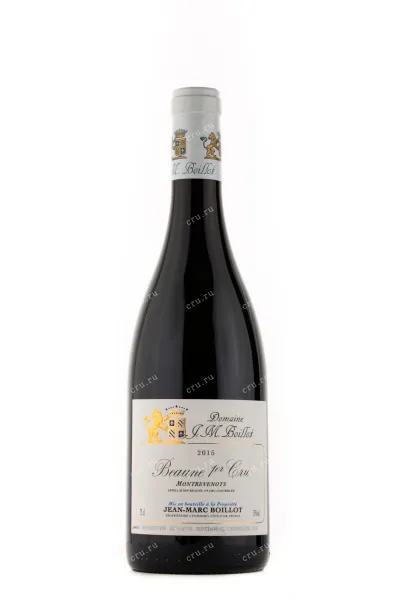 Вино Domaine J.M. Boillot Beaune Premier Cru Montrevenots 2015 0.75 л