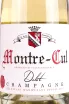 Этикетка Delot Montre-Cul Brut 2021 0.75 л