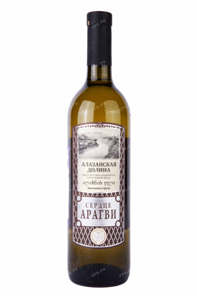 Вино The Heart of Aragvi Alazani Valley White 2021 0.75 л