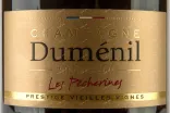 Этикетка Dumenil Prestige Vieilles vignes Les Pecherines 0.75 л