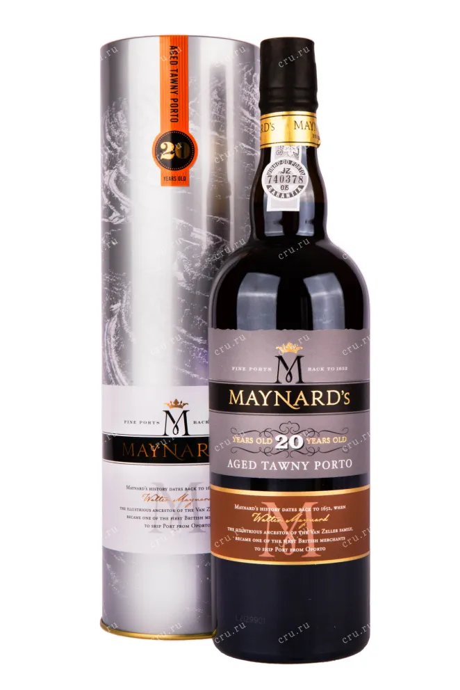 Портвейн Maynards Tawny 20 years with gift box 2000 0.75 л