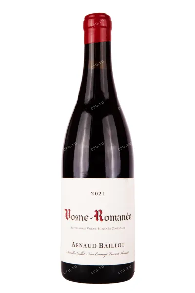 Вино Arnaud Baillot Vosne Romanee 2021 0.75 л