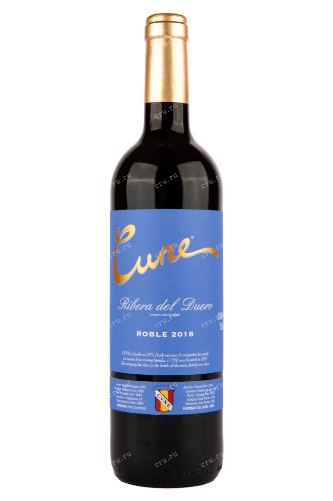 Вино Cune Ribera del Duero 2018 0.75 л