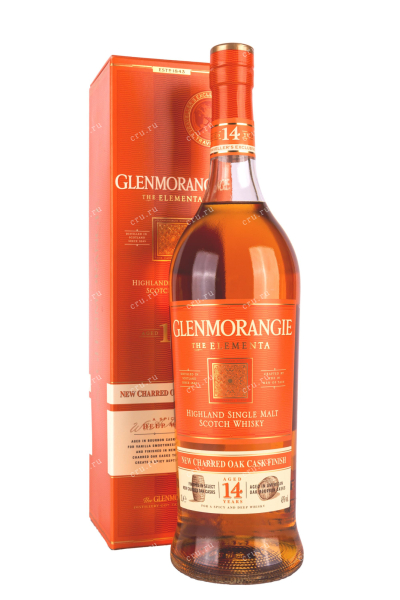 Виски Glenmorangie The Elementa 14 years old gift box  1 л
