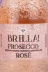 Этикетка Brilla! Prosecco Rose 2022 0.2 л