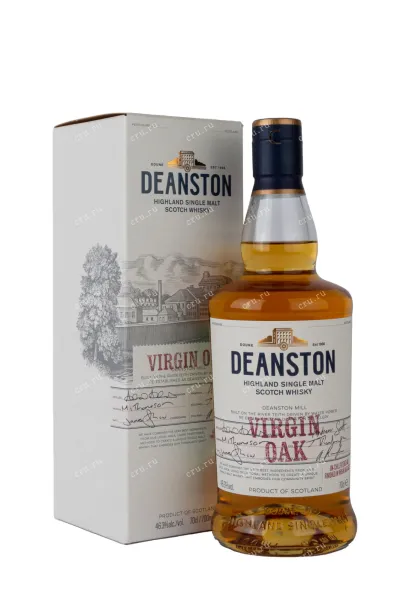 Виски Deanston Virgin Oak, gift box  0.7 л