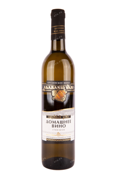 Вино Alazanis Vazi Domashnee White Dry 2019 0.75 л