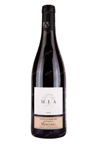 Вино Domaine MIA Clos La Marche Monopole Mercurey 2020 0.75 л