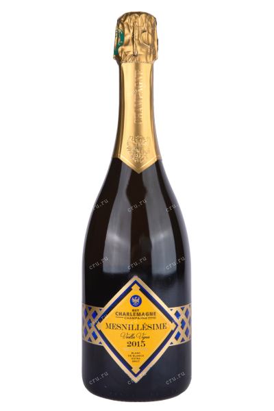 Шампанское Guy Charlemagne Сuvee Mesnillesime Vielles Vignes Blanc de Blancs 2015 0.75 л