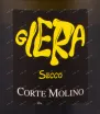 Этикетка игристого вина Corte Molino Glera Secco 0.75 л