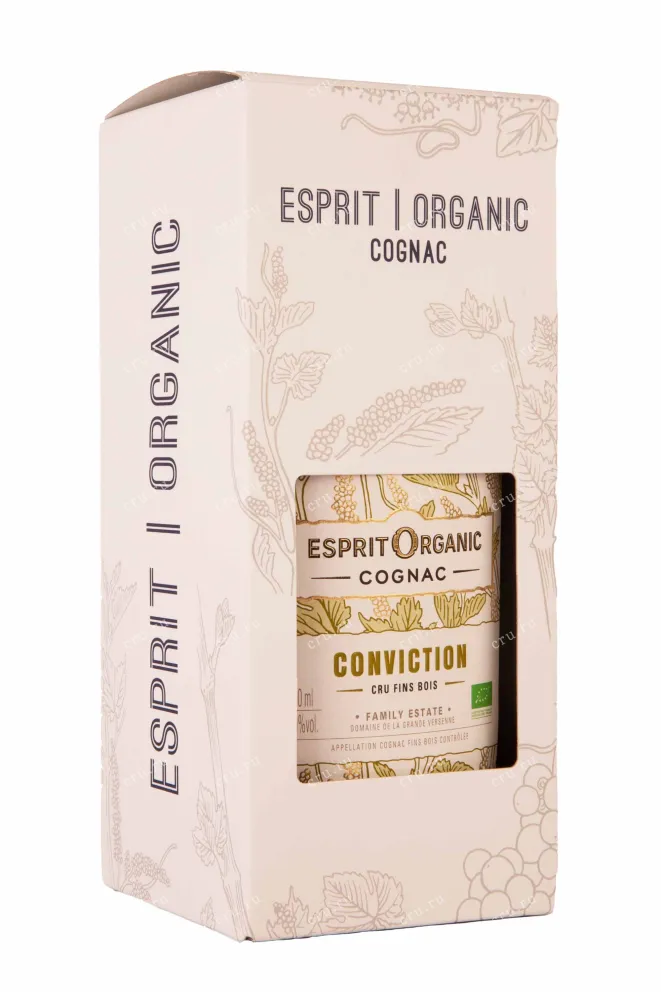 Коньяк Esprit Organic VSOP gift box   0.7 л