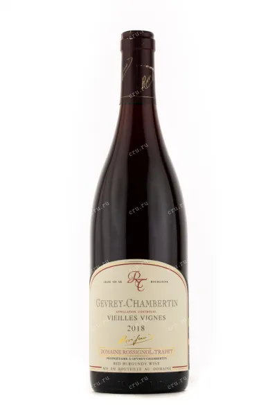 Вино Domaine Rossignol-Trapet Gevrey-Chambertin Vieilles Vignes 2018 0.75 л