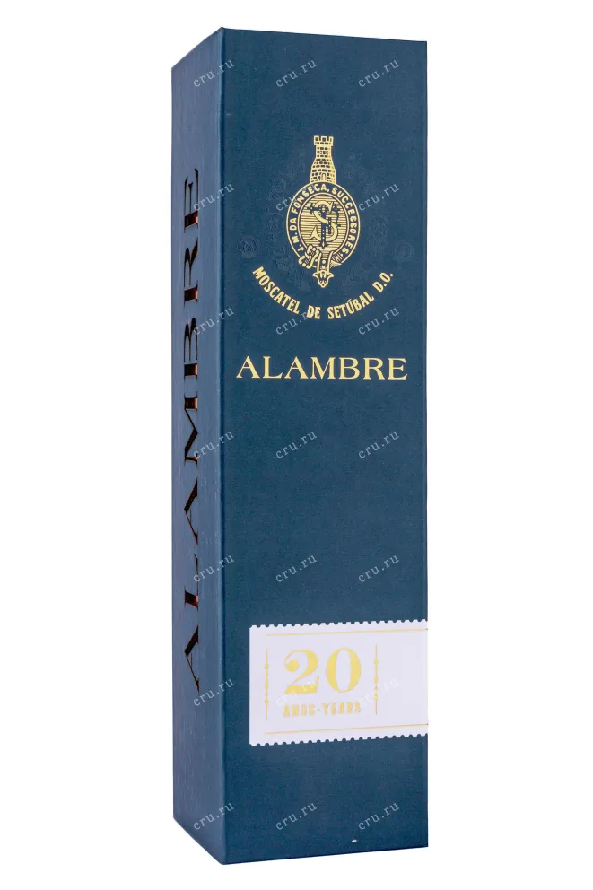 Подарочная коробка Alambre Moscatel de Setubal 20 years in gift box 2000 0.5 л