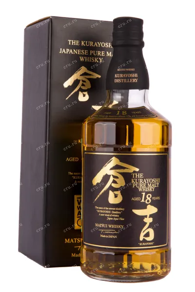 Виски The Kurayoshi Pure Malt 18 years with gift box  0.7 л