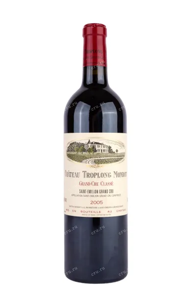 Вино Chateau Troplong Mondot Premier Grand Cru Classe 2005 0.75 л